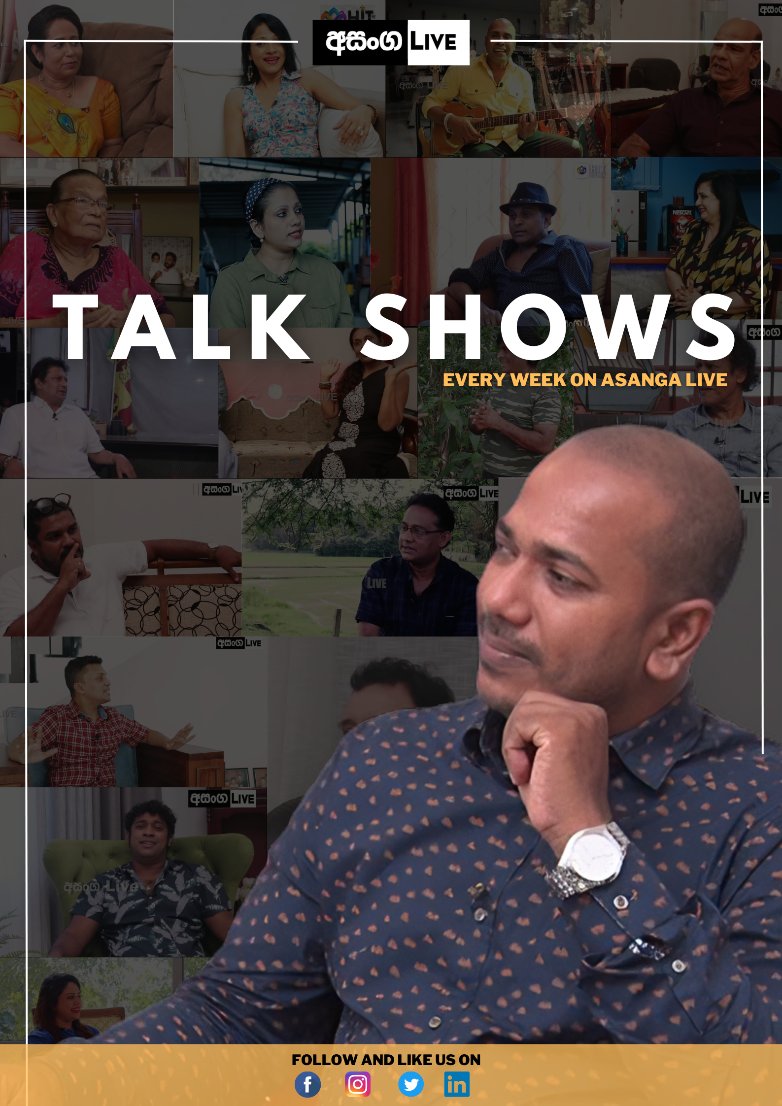 Asanga Live Talk Shows